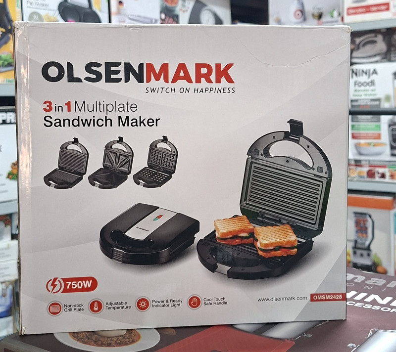 Olsenmark 3in1 sandwich maker