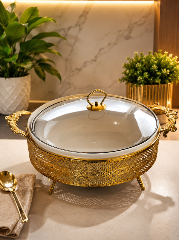 Soup Pot with stainless steel stand