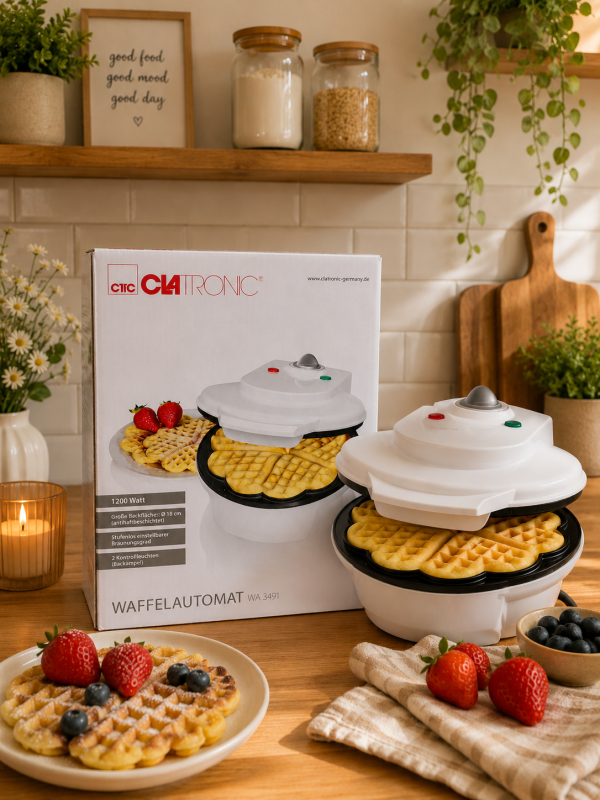 Clantronic waffle maker
