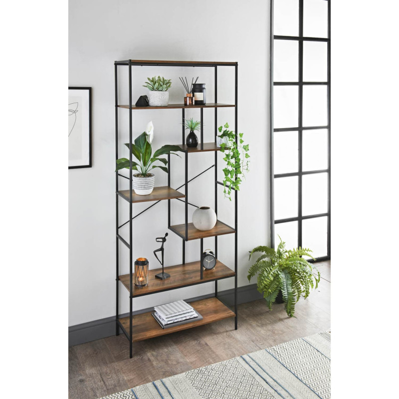 Tromso tall display shelf