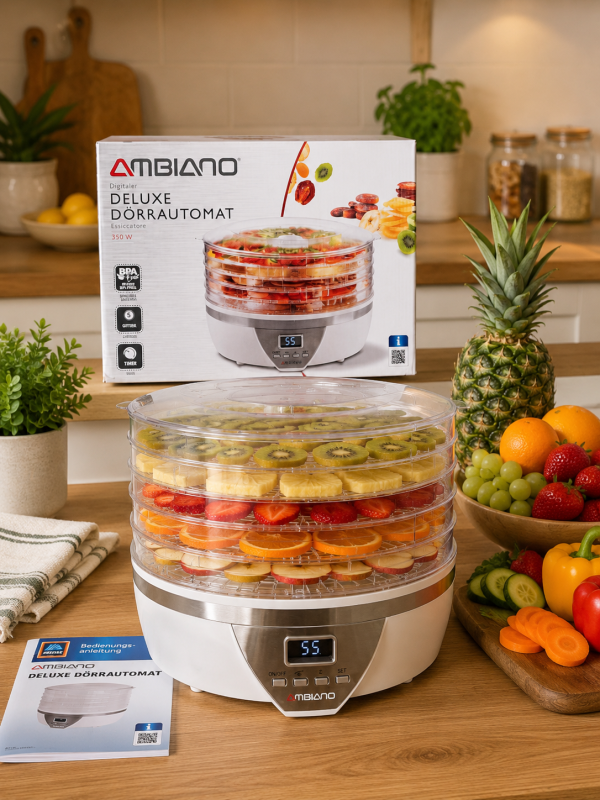 Ambiano 5trays food dehydrator