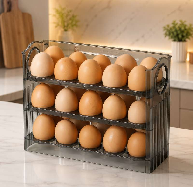 3layer egg storage box