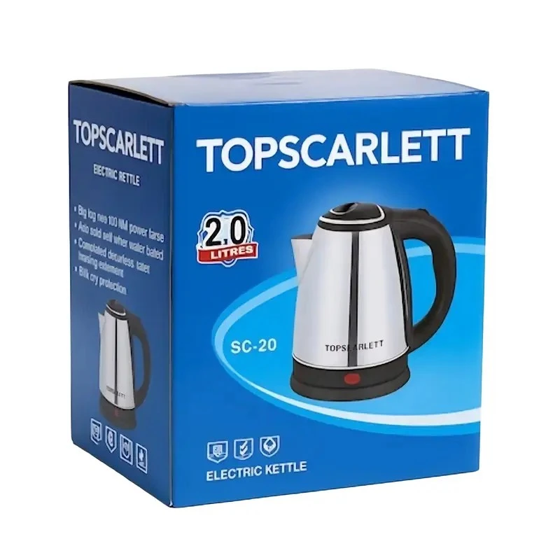 Topscarlett 1.7L stainless steel kettle