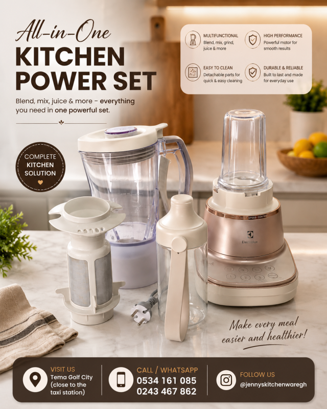 Electrolux 4in1 digital powerful blender