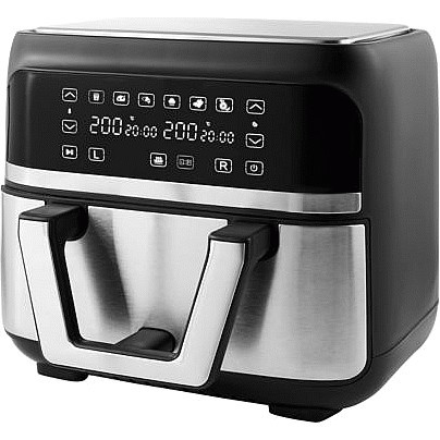 George Home Black Multi-Drawer Air Fryer
