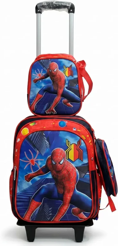 Rolling backpack 3in1 school bag
