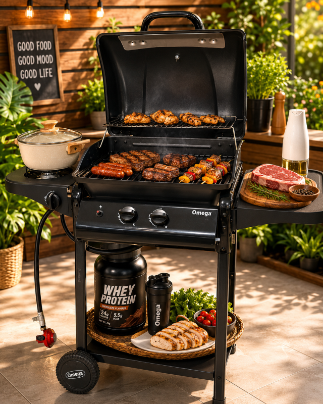 Outback 3burner gas bbq grill